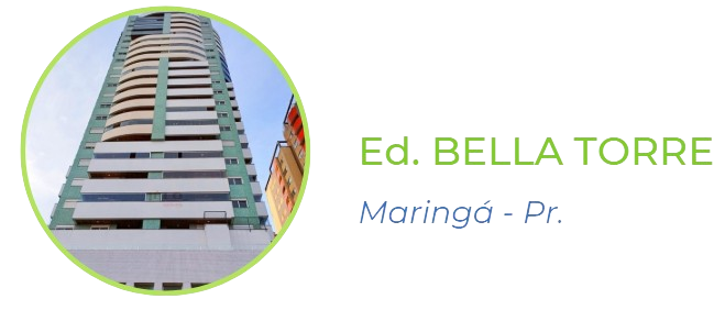 Logo Edifício Bella Torre, cliente BBI em Maringá-PR