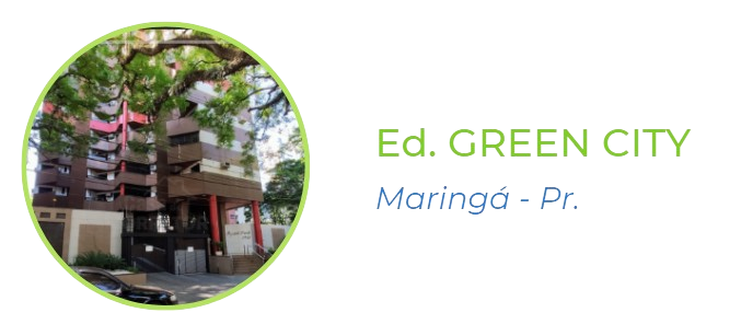 Logo Edifício Green City, cliente BBI em Maringá-PR